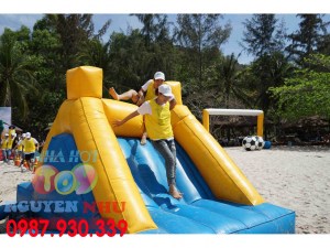 Nhà hơi nhà phao leo dốc bơm hơi -001a